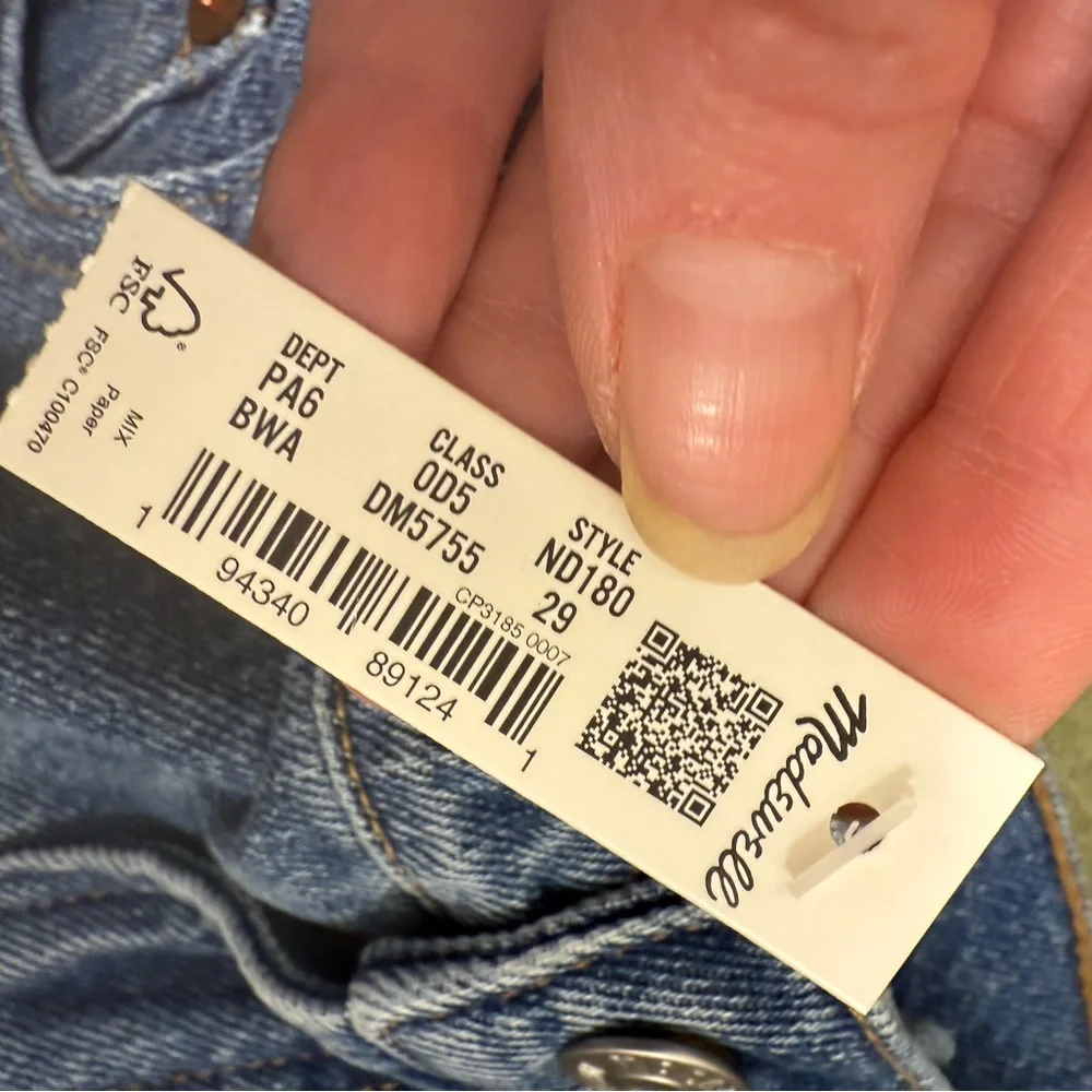 Madewell The Perfect Vintage Jean Short Size 29 NWT - Picture 9 of 9